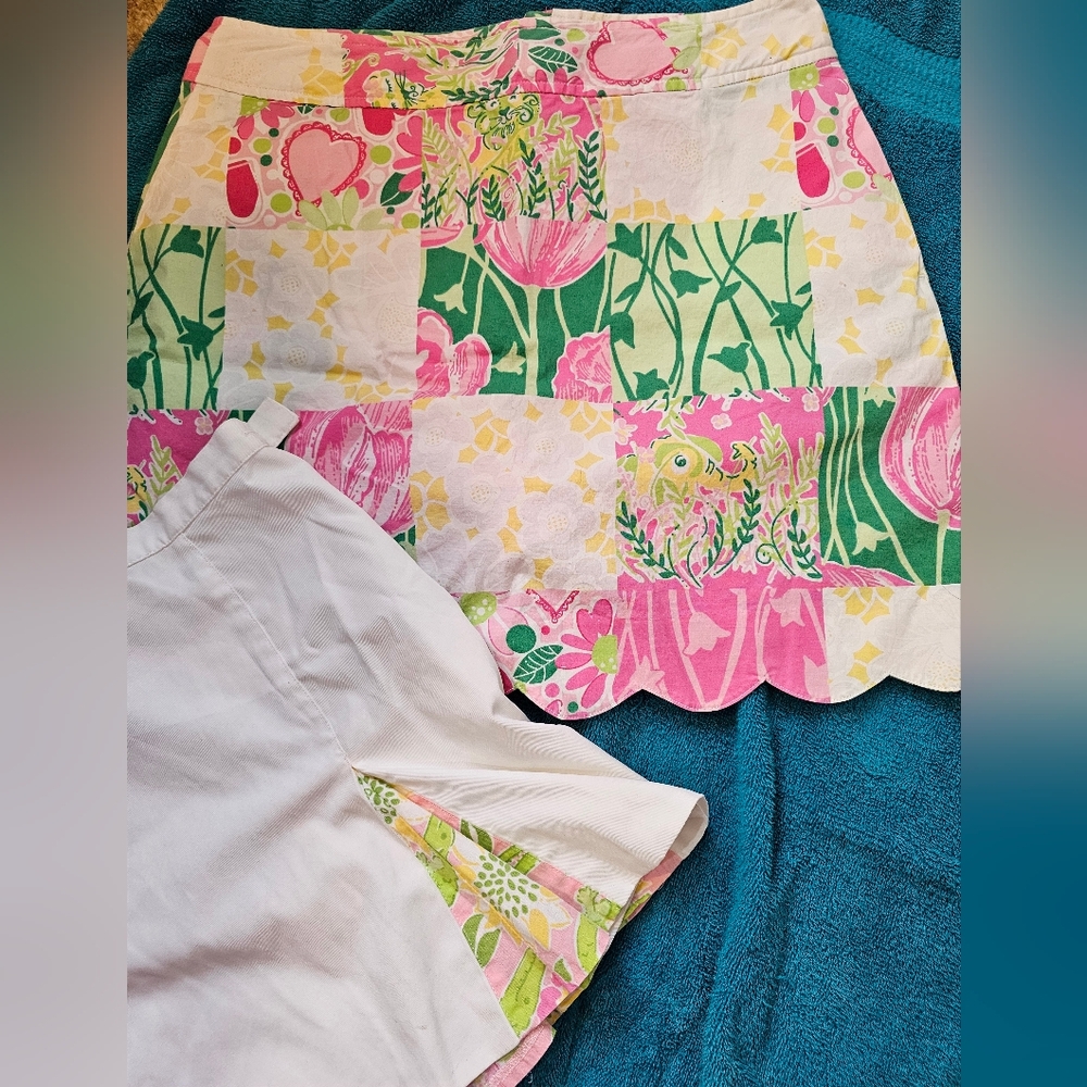 2 For $ 60 Bundle.    2 The Lilly Pulitzer skirts size 4